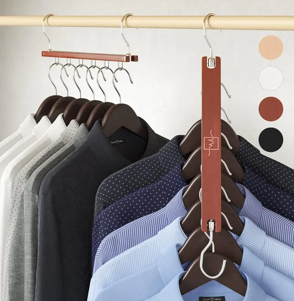 Tiered Cascading Closet Hangers